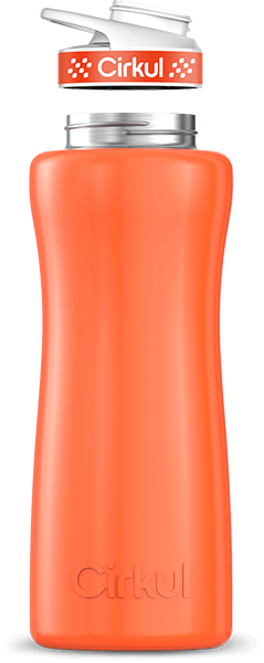 Custom 32oz. Stainless Steel Bottle & Comfort Grip Lid