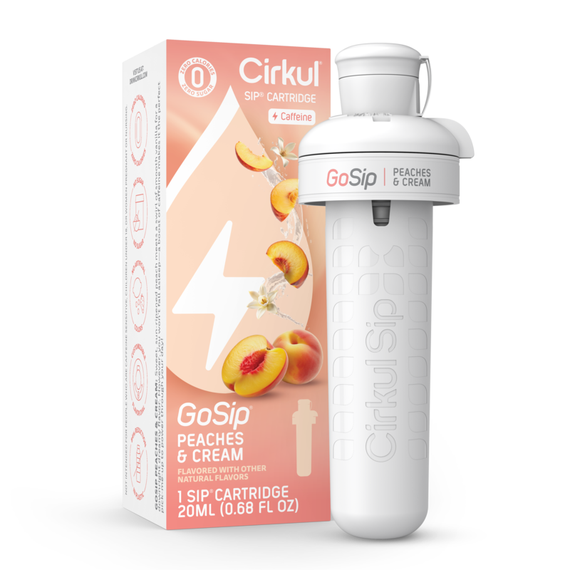Sip Flavor: GoSip Peaches & Cream