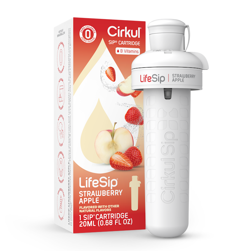 Sip Flavor: LifeSip Strawberry Apple