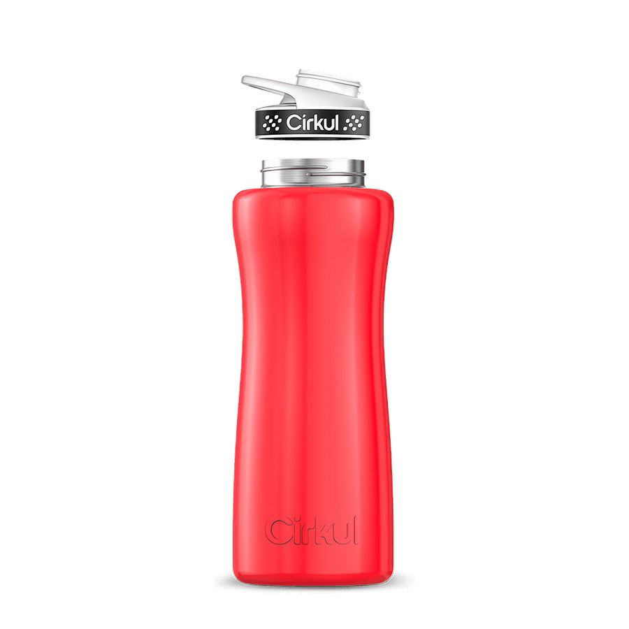 32oz. Stainless Steel Bottle & Comfort Grip Lid