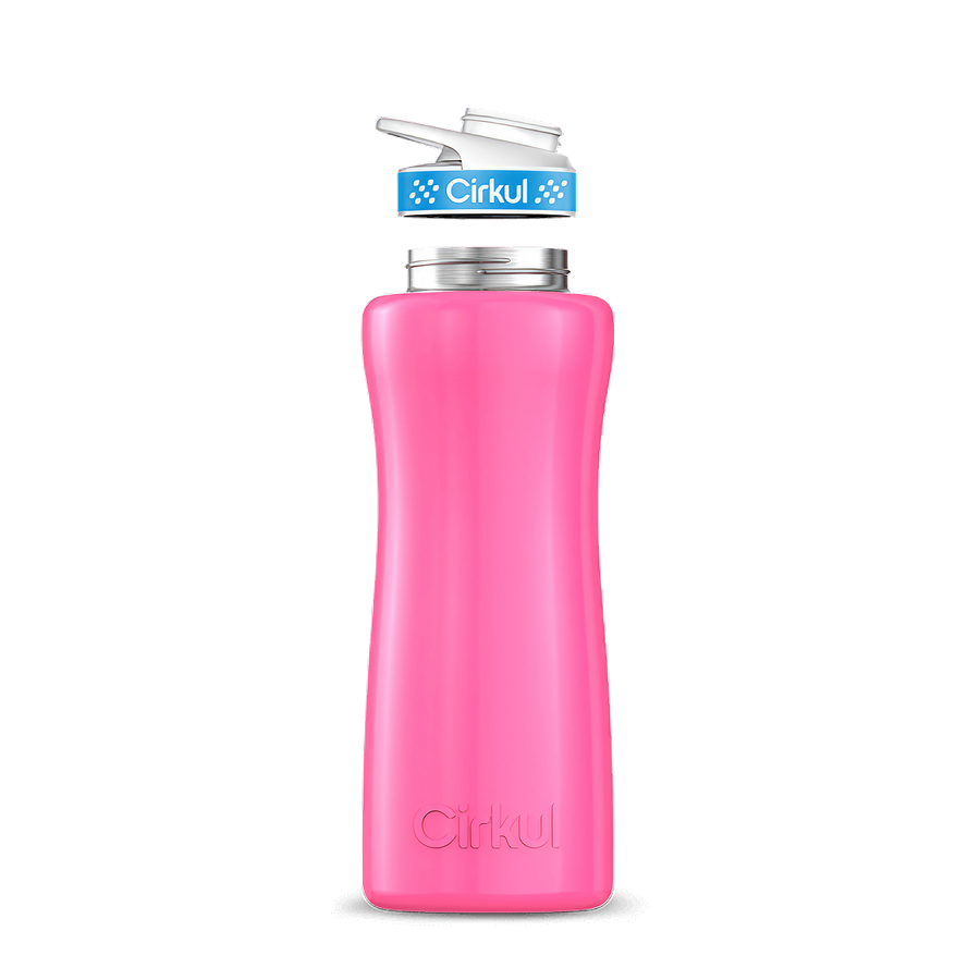 32oz. Stainless Steel Bottle & Comfort Grip Lid