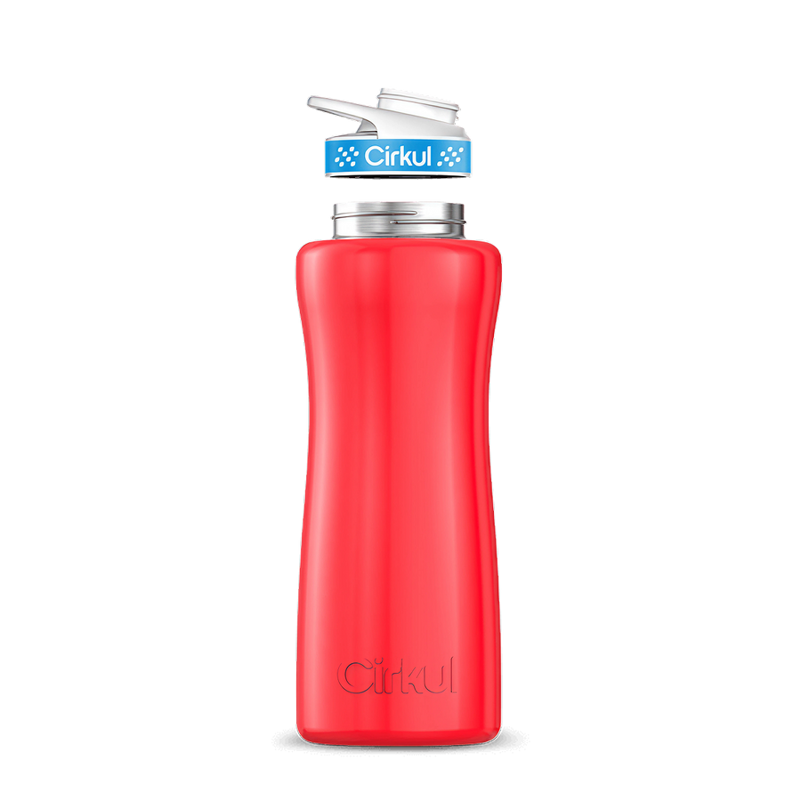 32oz. Stainless Steel Bottle & Comfort Grip Lid
