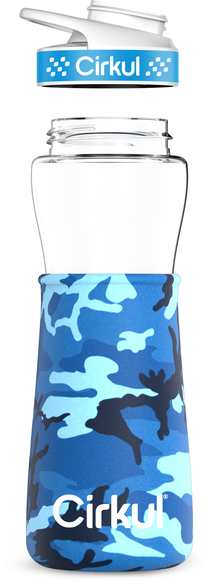 Reward: 22oz. Plastic Bottle & Comfort Grip Lid + 22oz. Chill Sleeve