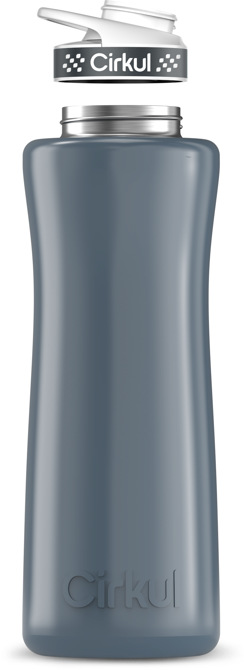 Custom 42oz. Stainless Steel Bottle & Comfort Grip Lid