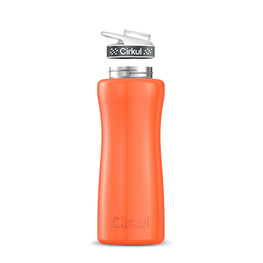 32oz. Stainless Steel Bottle & Comfort Grip Lid