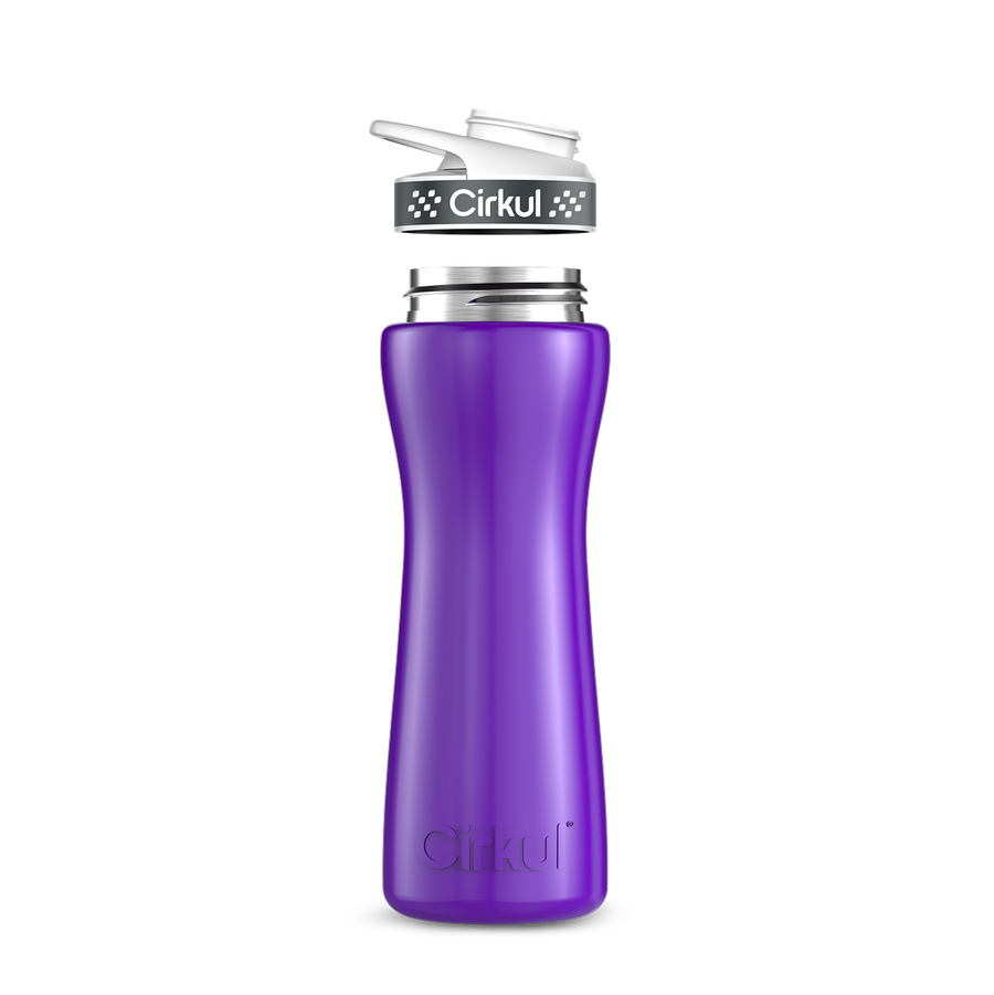 22oz. Stainless Steel Bottle & Comfort Grip Lid