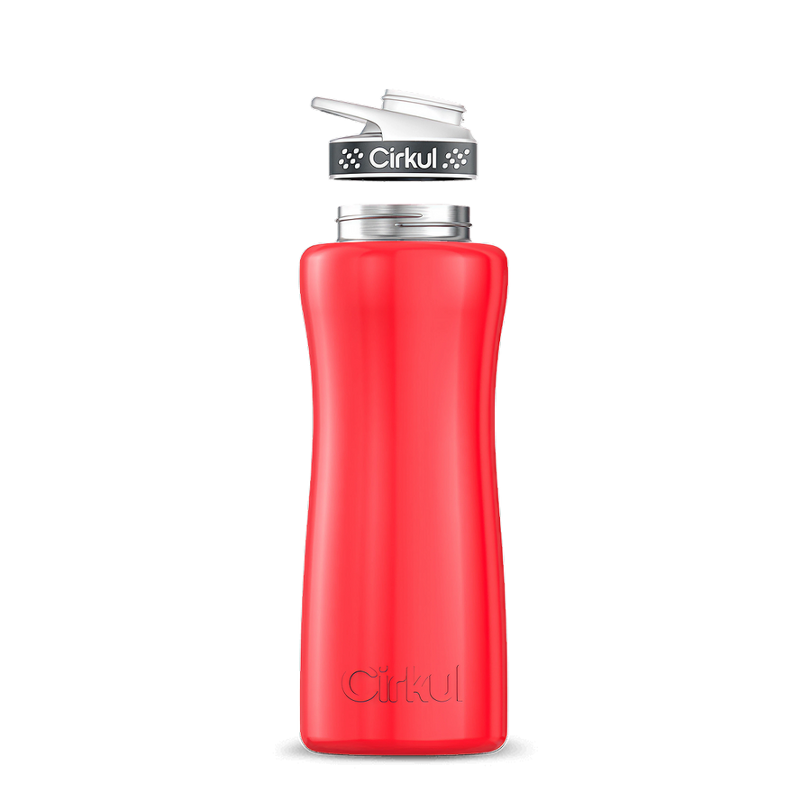 32oz. Stainless Steel Bottle & Comfort Grip Lid