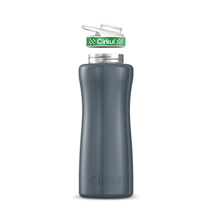 32oz. Stainless Steel Bottle & Comfort Grip Lid