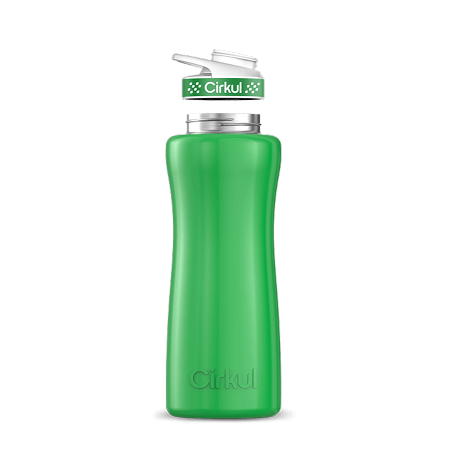 32oz. Stainless Steel Bottle & Comfort Grip Lid