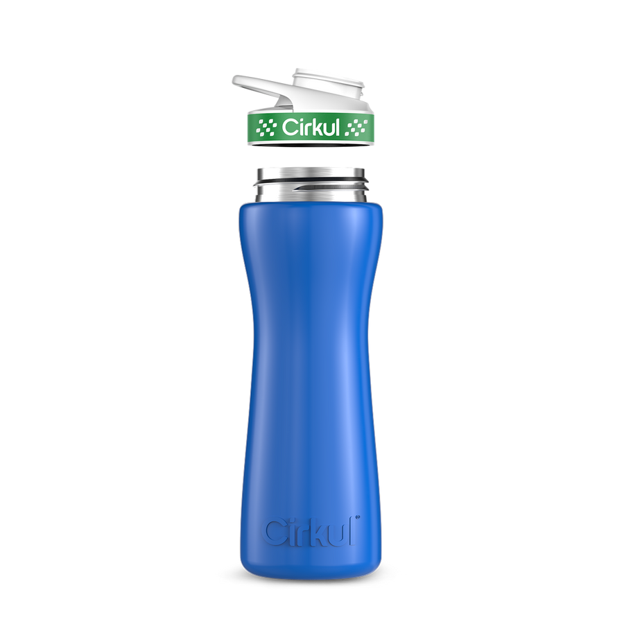 22oz. Stainless Steel Bottle & Comfort Grip Lid
