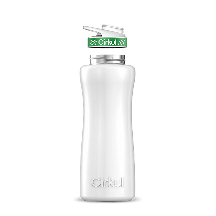 32oz. Stainless Steel Bottle & Comfort Grip Lid
