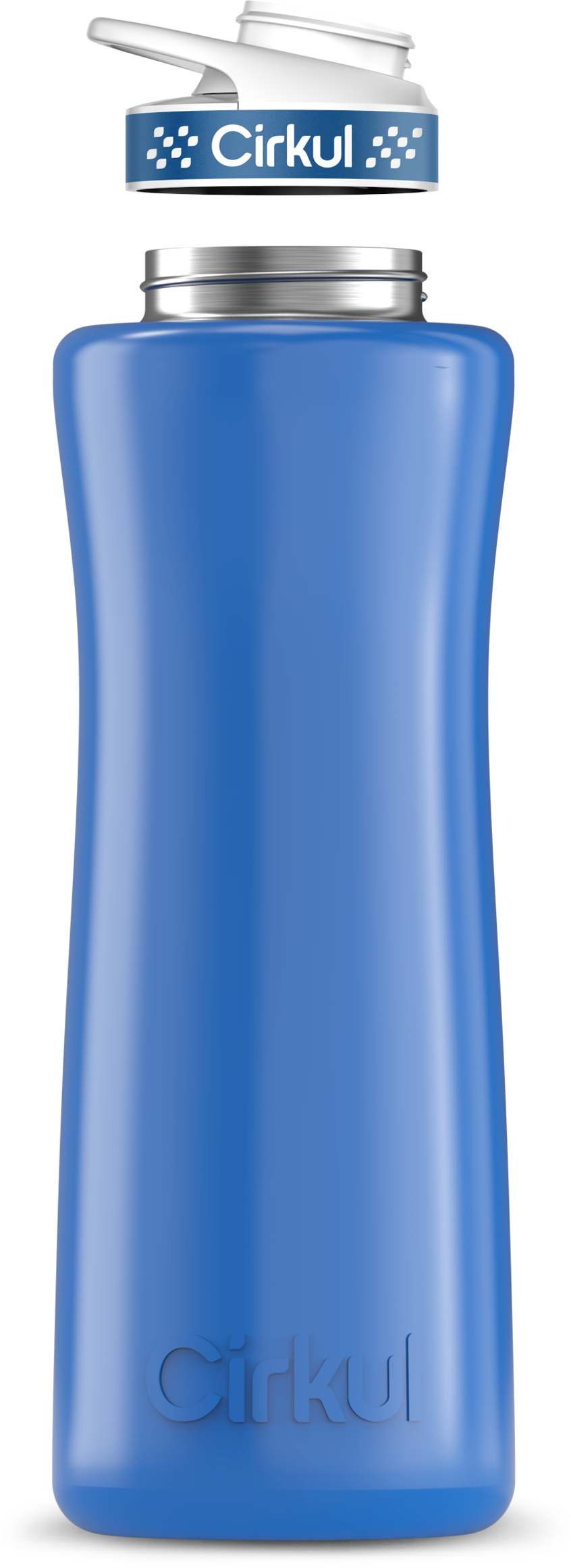 Custom 42oz. Stainless Steel Bottle & Comfort Grip Lid