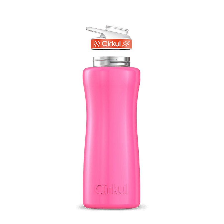 32oz. Stainless Steel Bottle & Comfort Grip Lid