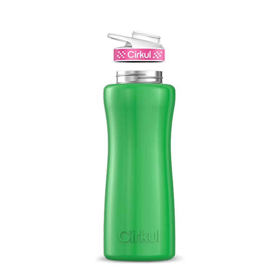 32oz. Stainless Steel Bottle & Comfort Grip Lid