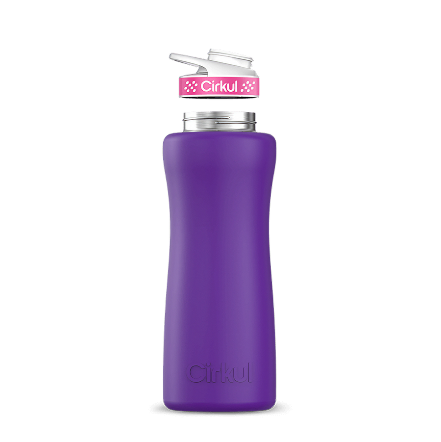 32oz. Stainless Steel Bottle & Comfort Grip Lid