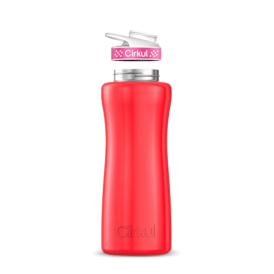 32oz. Stainless Steel Bottle & Comfort Grip Lid