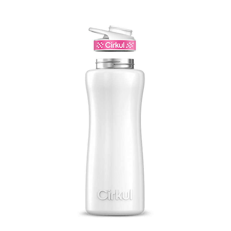 32oz. Stainless Steel Bottle & Comfort Grip Lid