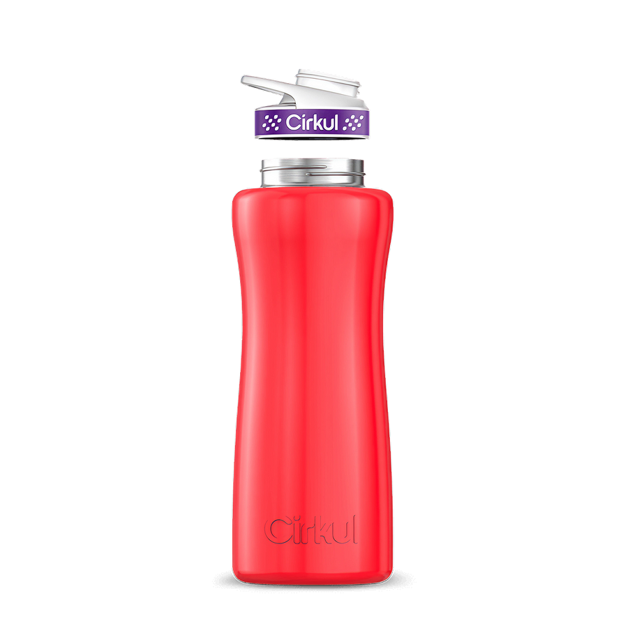 32oz. Stainless Steel Bottle & Comfort Grip Lid
