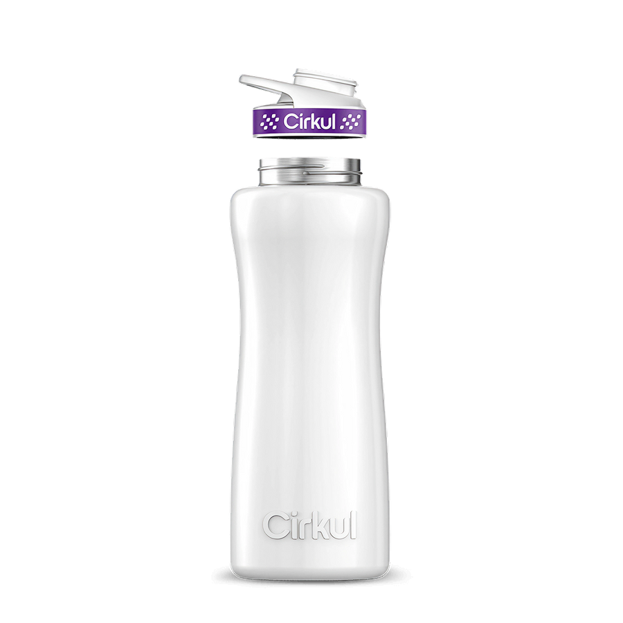 32oz. Stainless Steel Bottle & Comfort Grip Lid