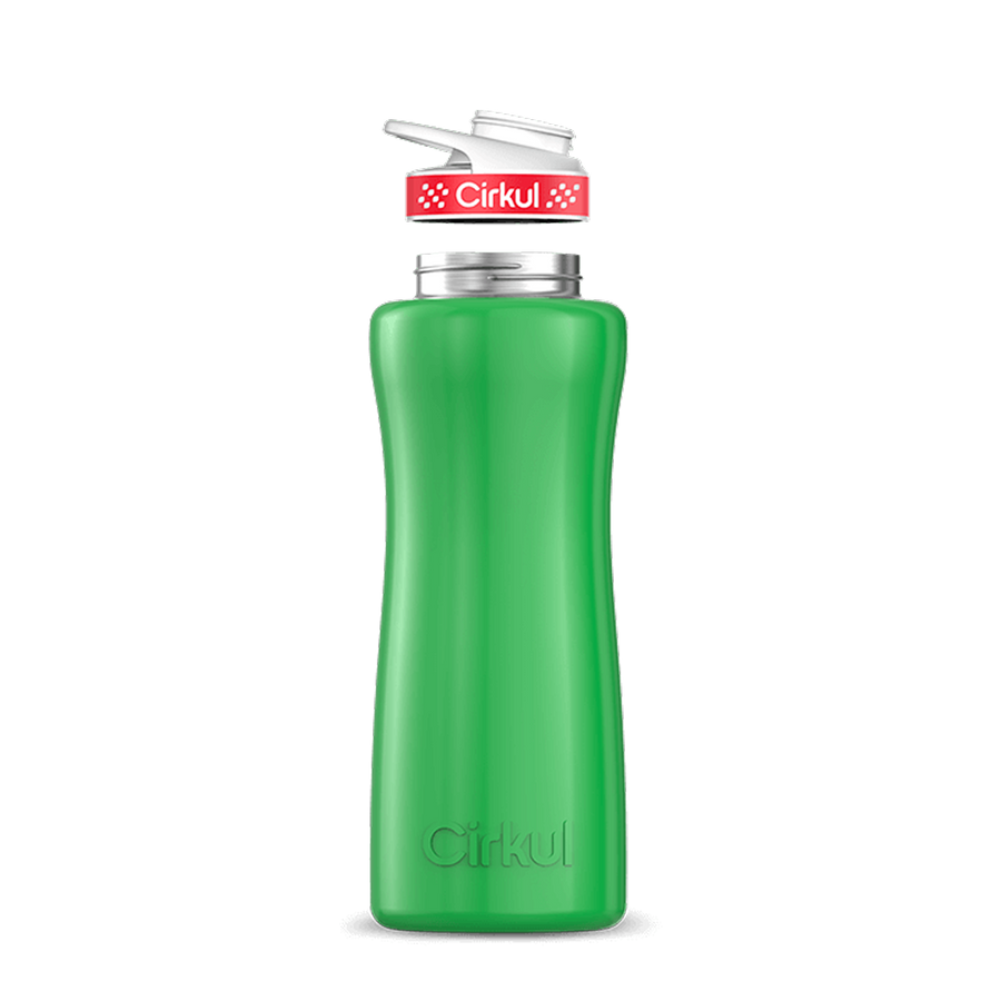 32oz. Stainless Steel Bottle & Comfort Grip Lid