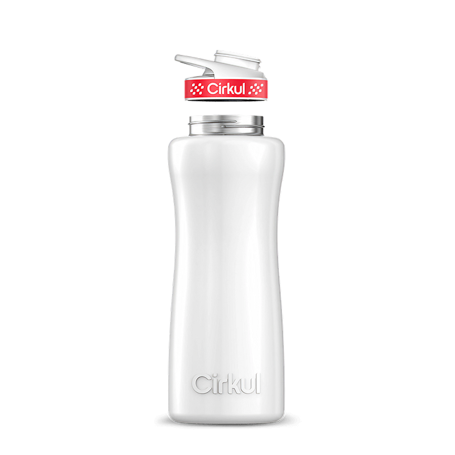 32oz. Stainless Steel Bottle & Comfort Grip Lid