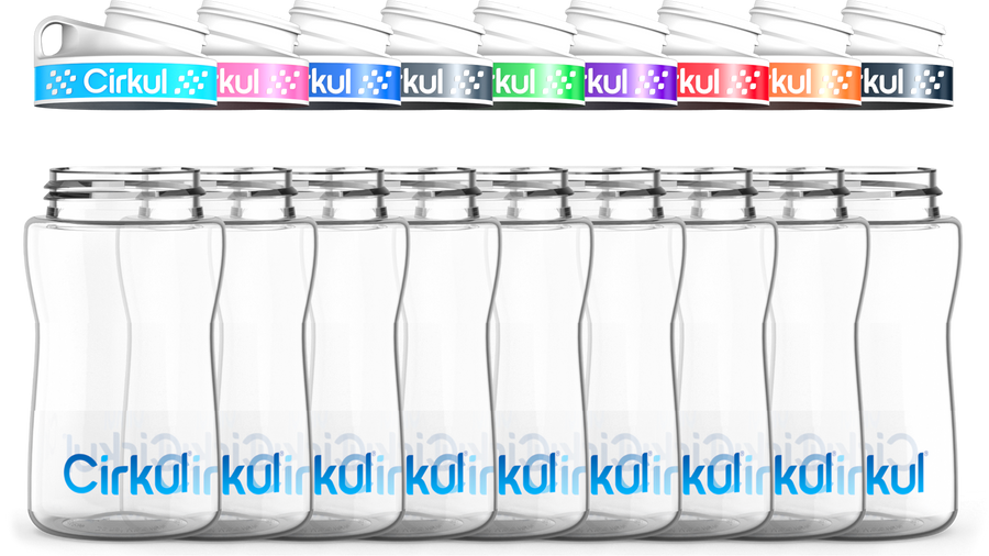 Reward: 12oz. Plastic Bottle & Comfort Grip Lid