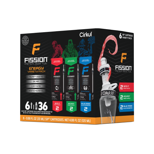 CX: Fission Flavor Cartridge Variety Pack, 6-Pack