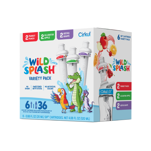 CX: Wild Splash Flavor Cartridge Variety Pack, 6-Pack