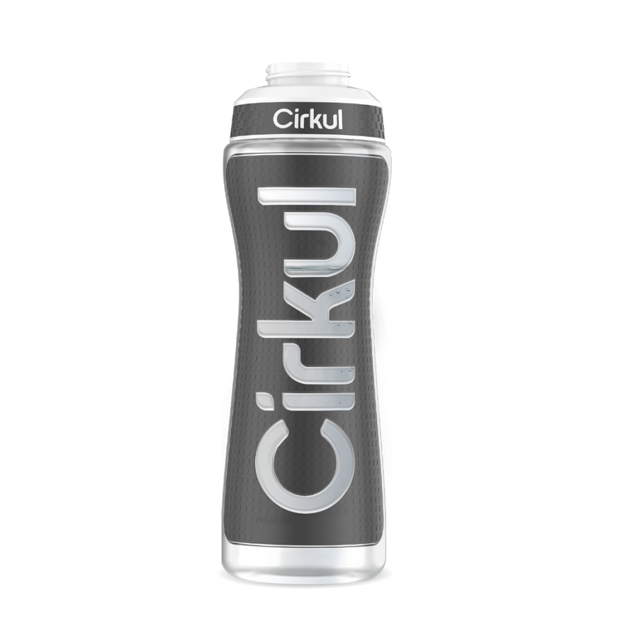 CX: DO NOT USE Limited Edition: 22oz. Gray Grip Squeeze Plastic Bottle with Sport Lid