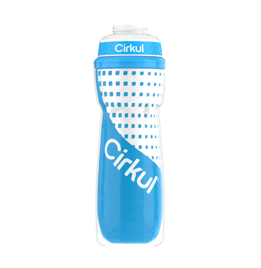 CX: DO NOT USE Limited Edition: 22oz. Blue Insulated Squeeze Plastic Bottle & Sport Lid